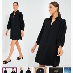 Tuckernuck Black Long Sleeve Dress